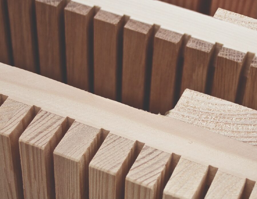 Lignotrend Wooden Acoustic Panels Close Up